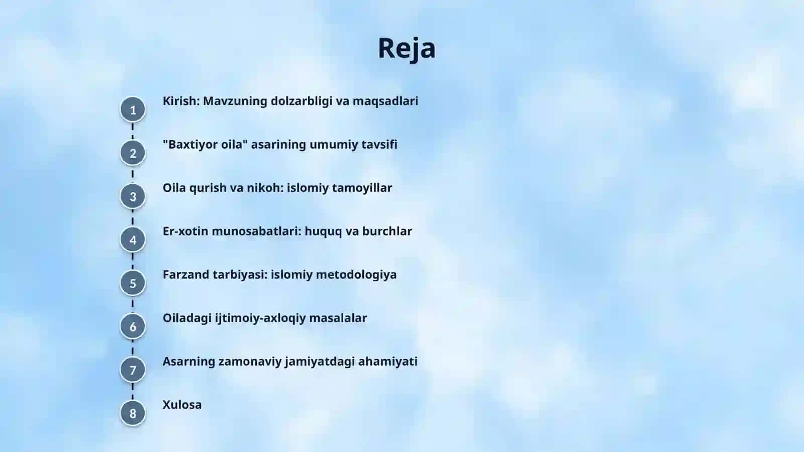 Shayx Muhammad Sodiq Muhammad Yusufning Baxtiyor oila asarida islom qadriyatlarining talqini 2