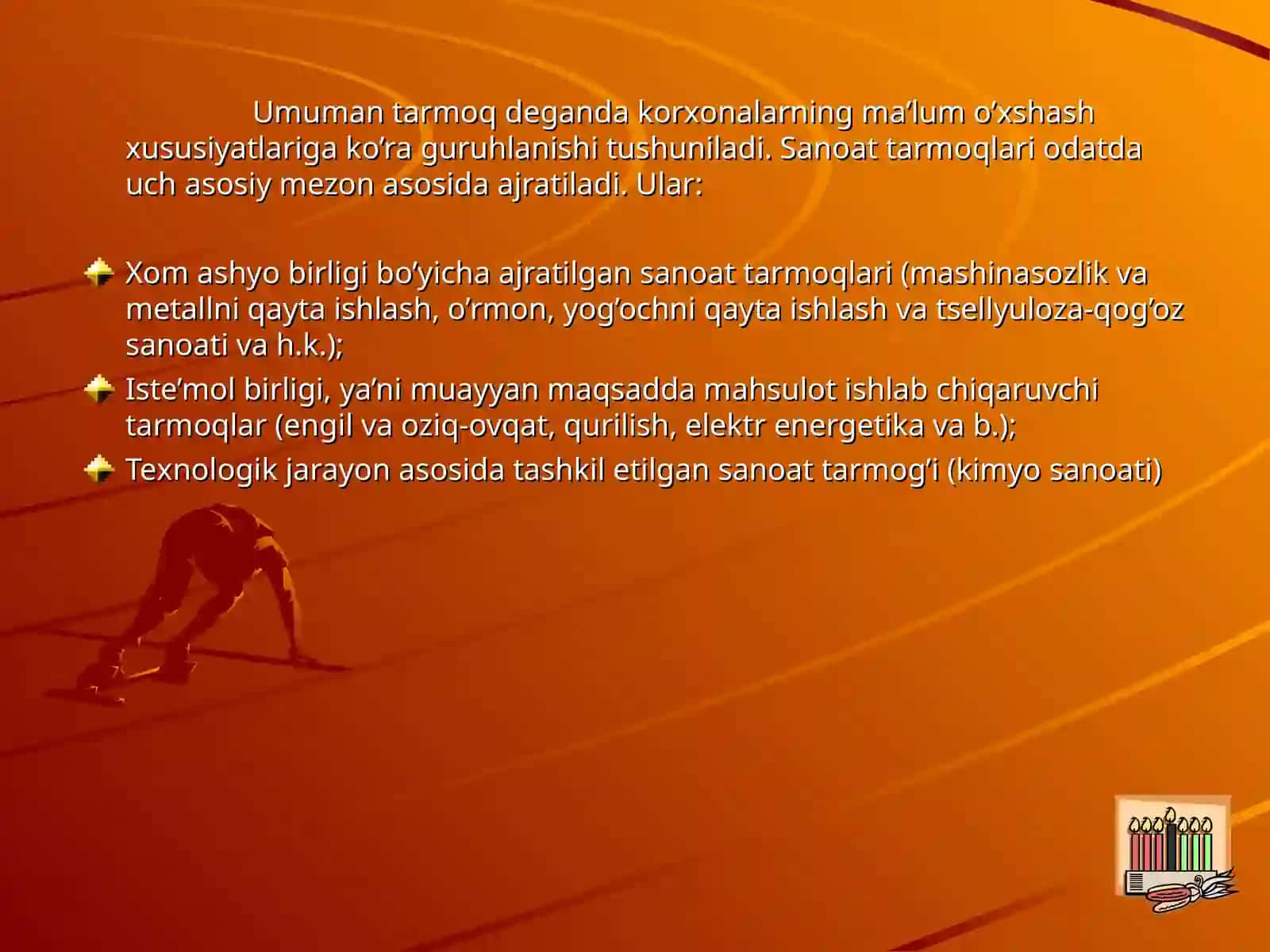 4-mavzu. Sanoatning hududiy tashkil qilish omillari va majmualari 2