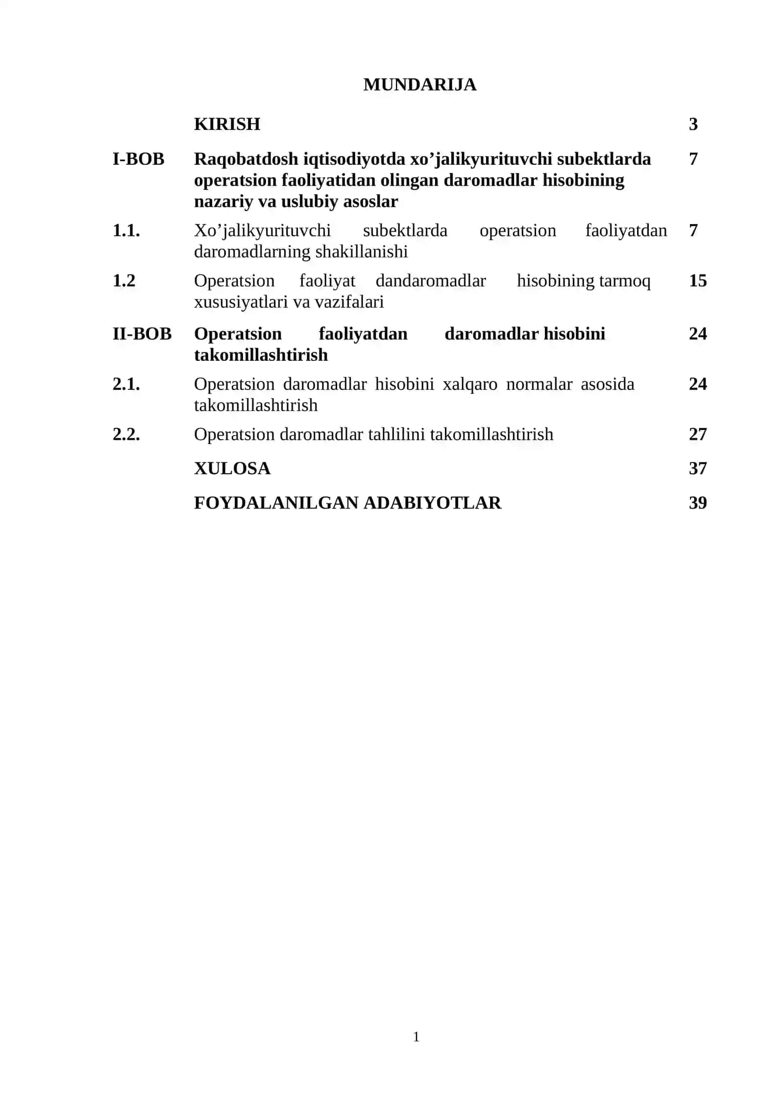 MIKROIQTISODIYOT. MAKROIQTISODIYOT 2