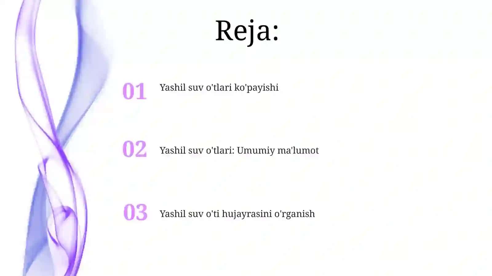 Yashil suv o'tlari: Umumiy ma'lumot 2