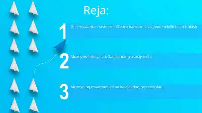 Muzeylarning madaniy merosni saqlashdagi oʻrni 2