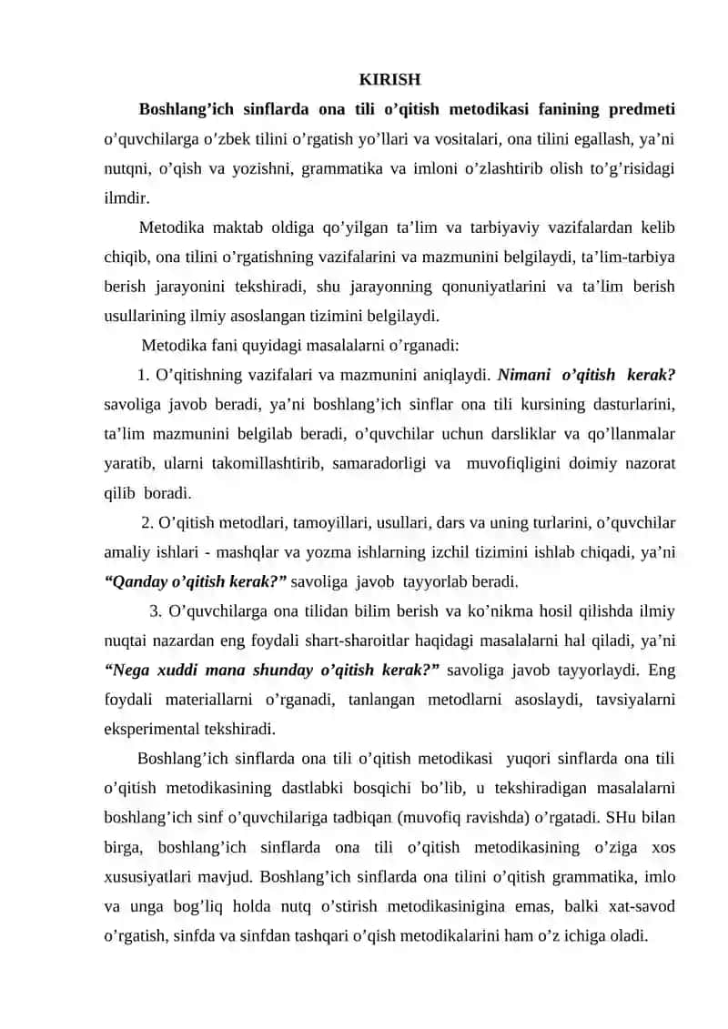 SO'Z TARKIBINI PEDAGOGIK TEXNOLOGIYALARNI O'RGANISHDA QO'LLASH 2