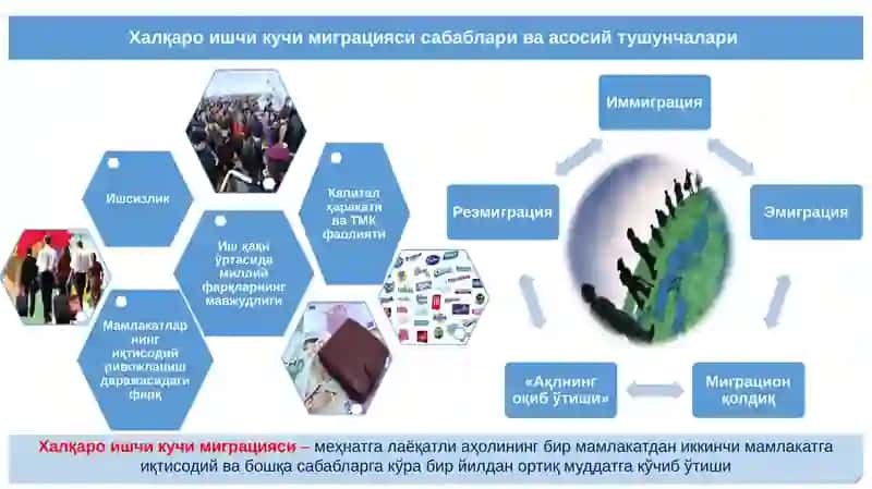 Халқаро ишчи кучи миграцияси сабаблари ва асосий тушунчалари 2