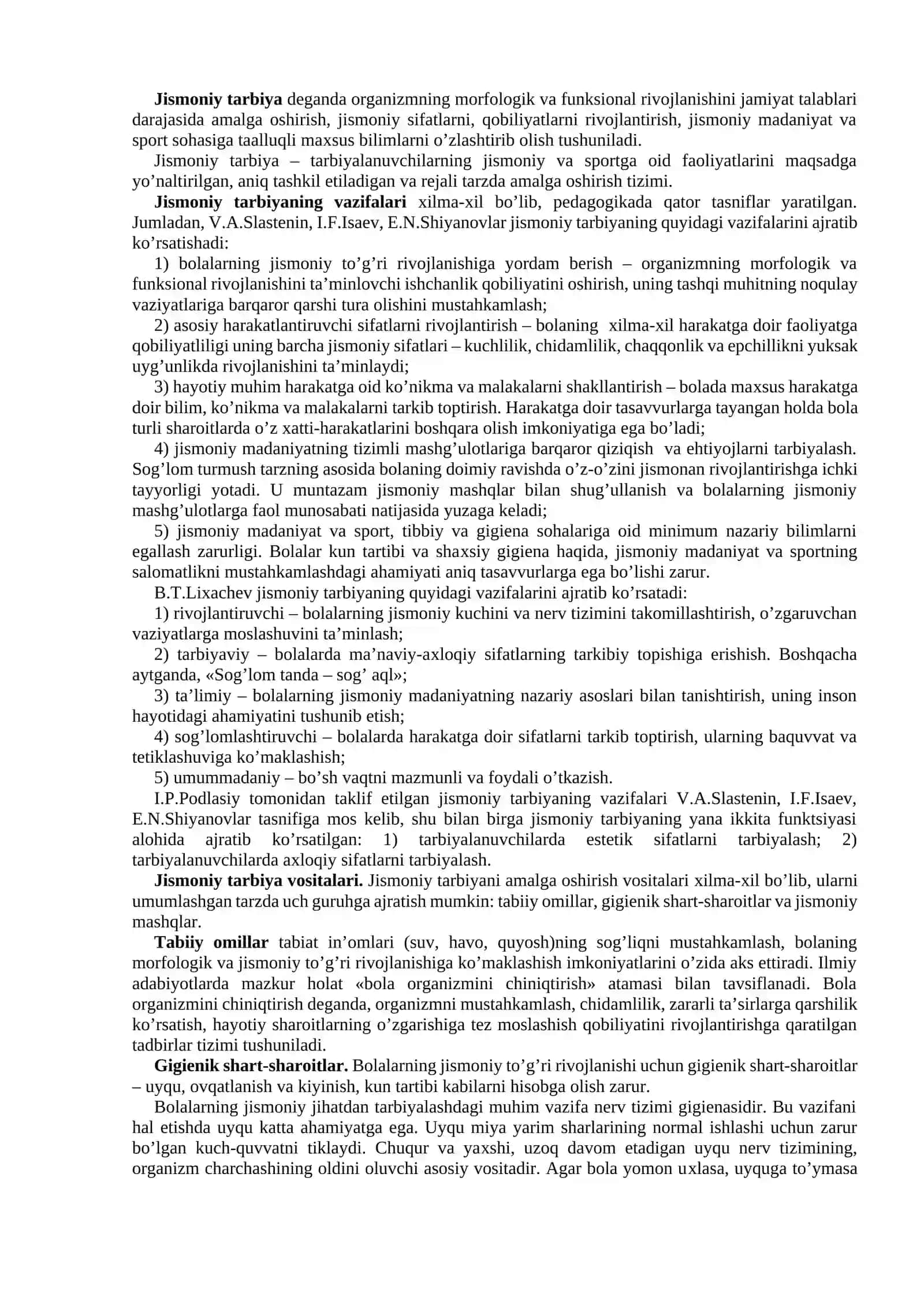 Boshlang‘ich ta’limda tarbiya turlari 2
