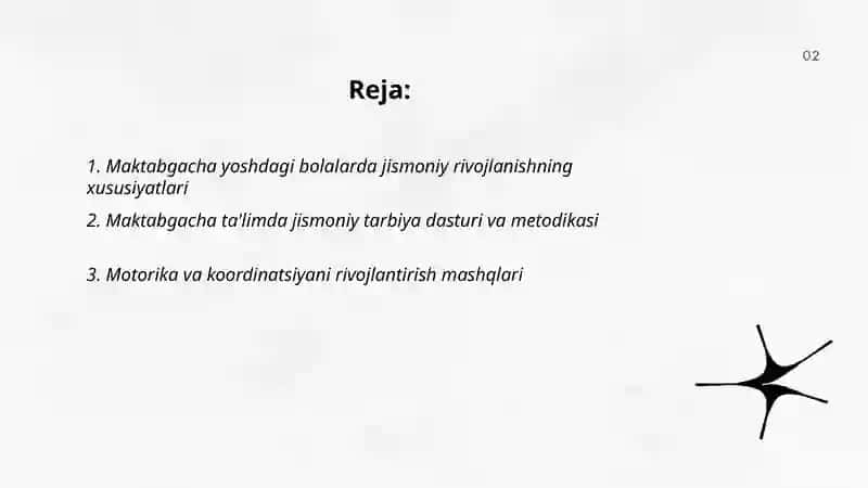 Maktabgacha talim tashkilotlarida jismoniy tarbiya 2