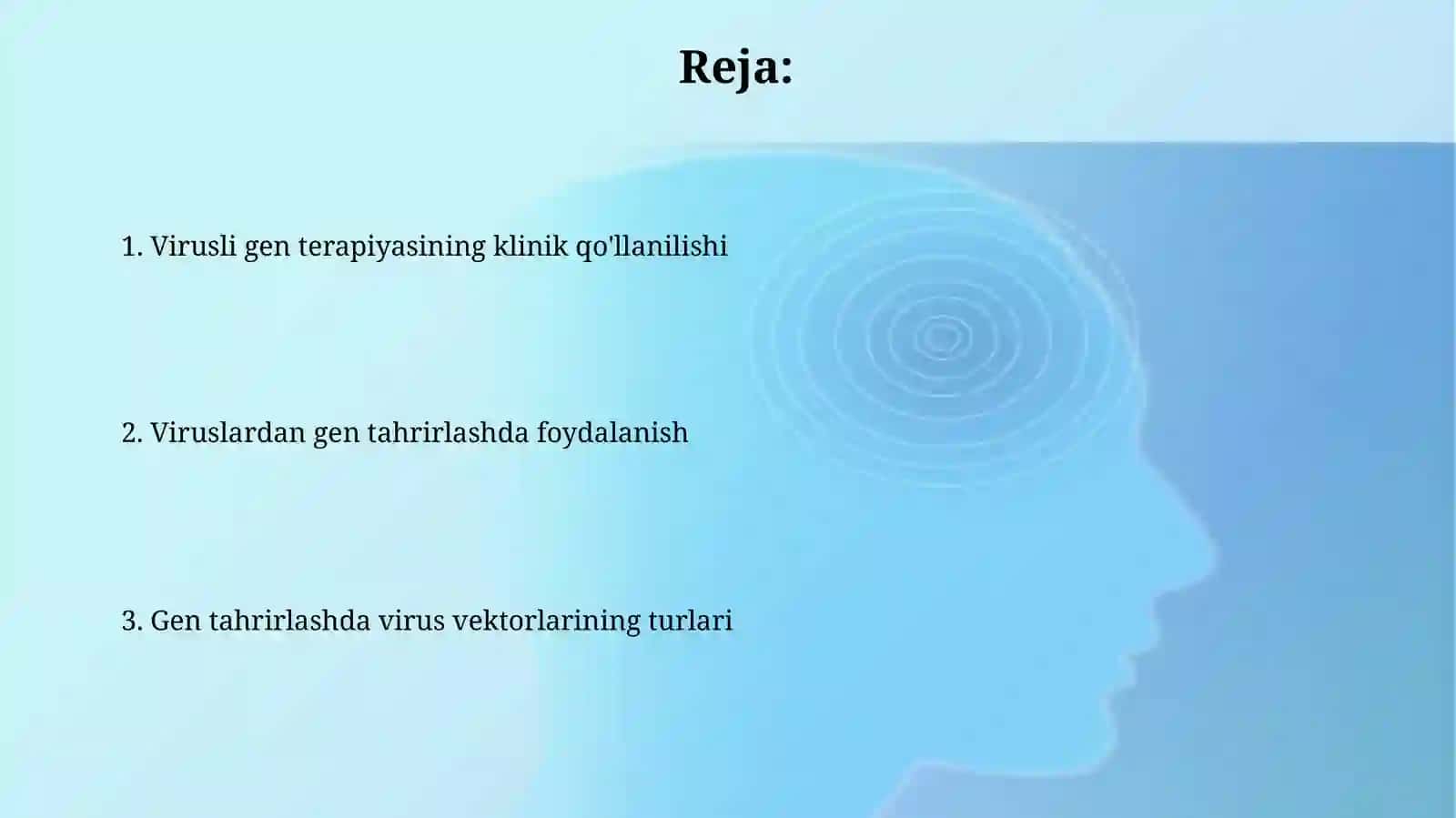 Viruslarni gen muhanfisligida qollanilishi 2