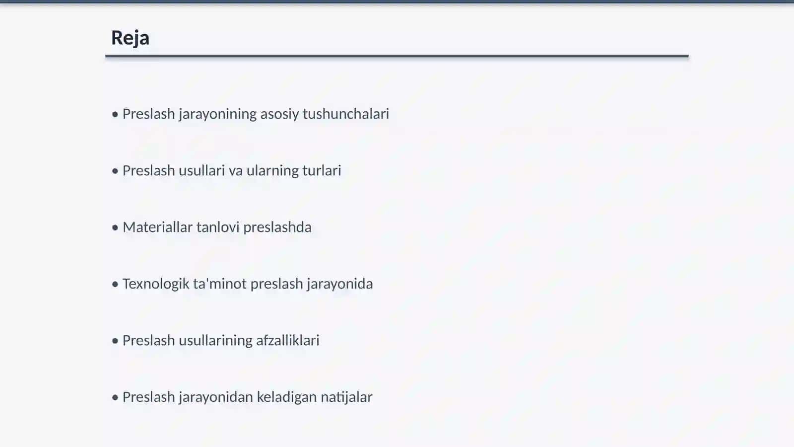 Preslash yoli bilan shakl berish usullari 2