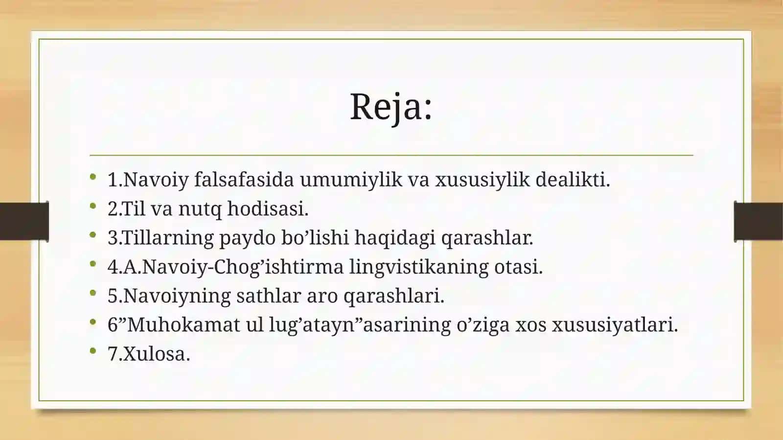 Navoiyning lingvistik qarashlari 2