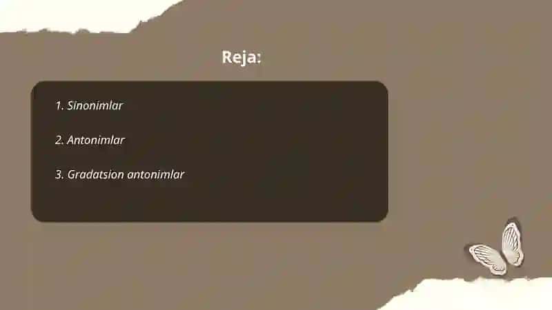 Sinonimlar 2