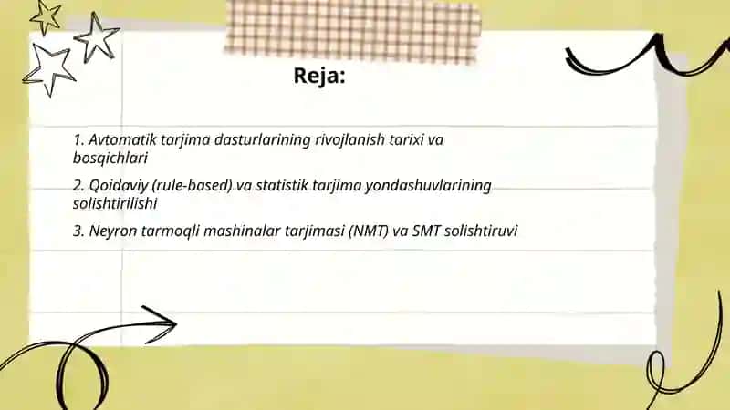 Avtomatik tarjima dasturlari va ularning qiyosiy tahlili 2