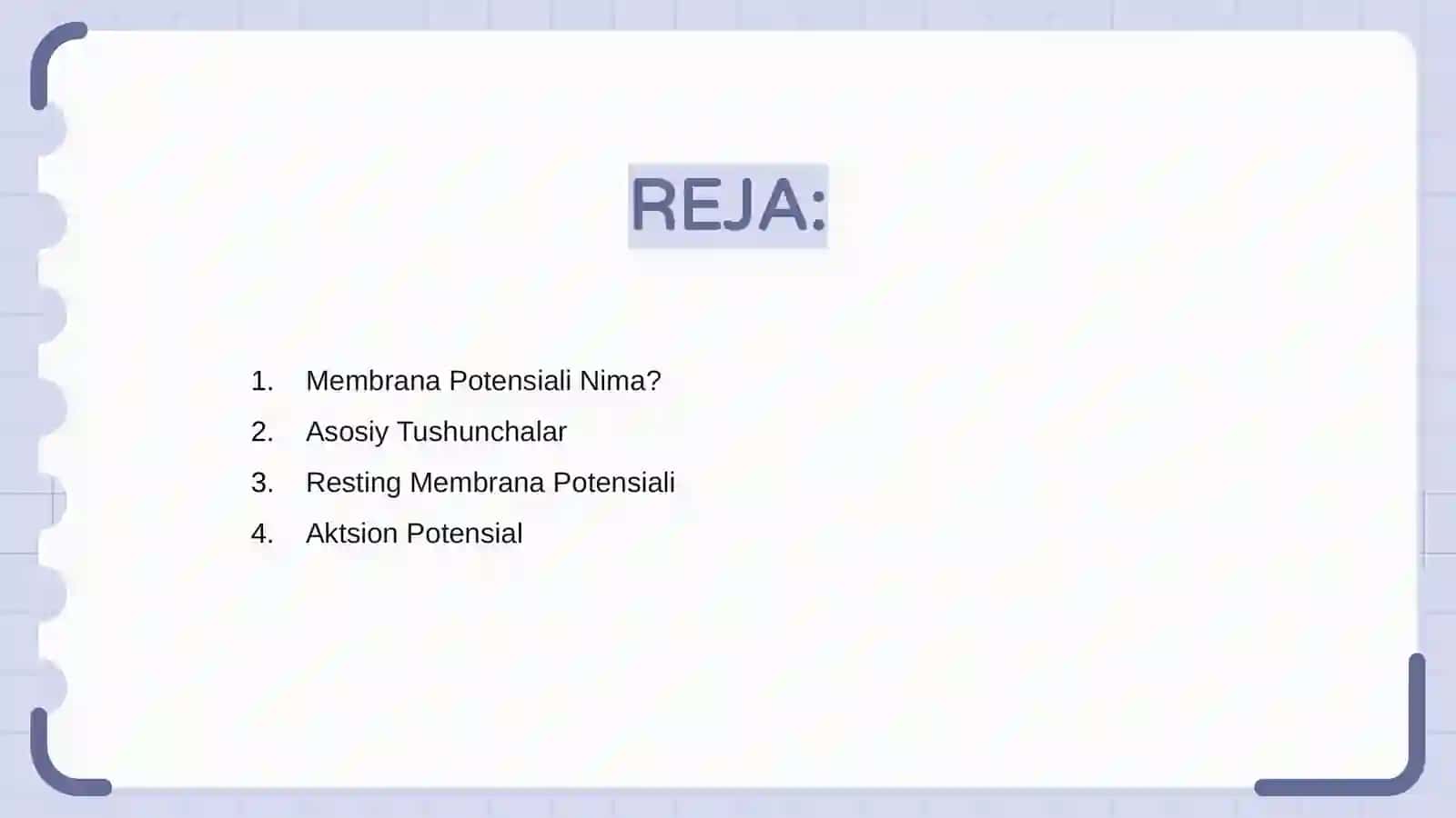 Membrana potensiali 2