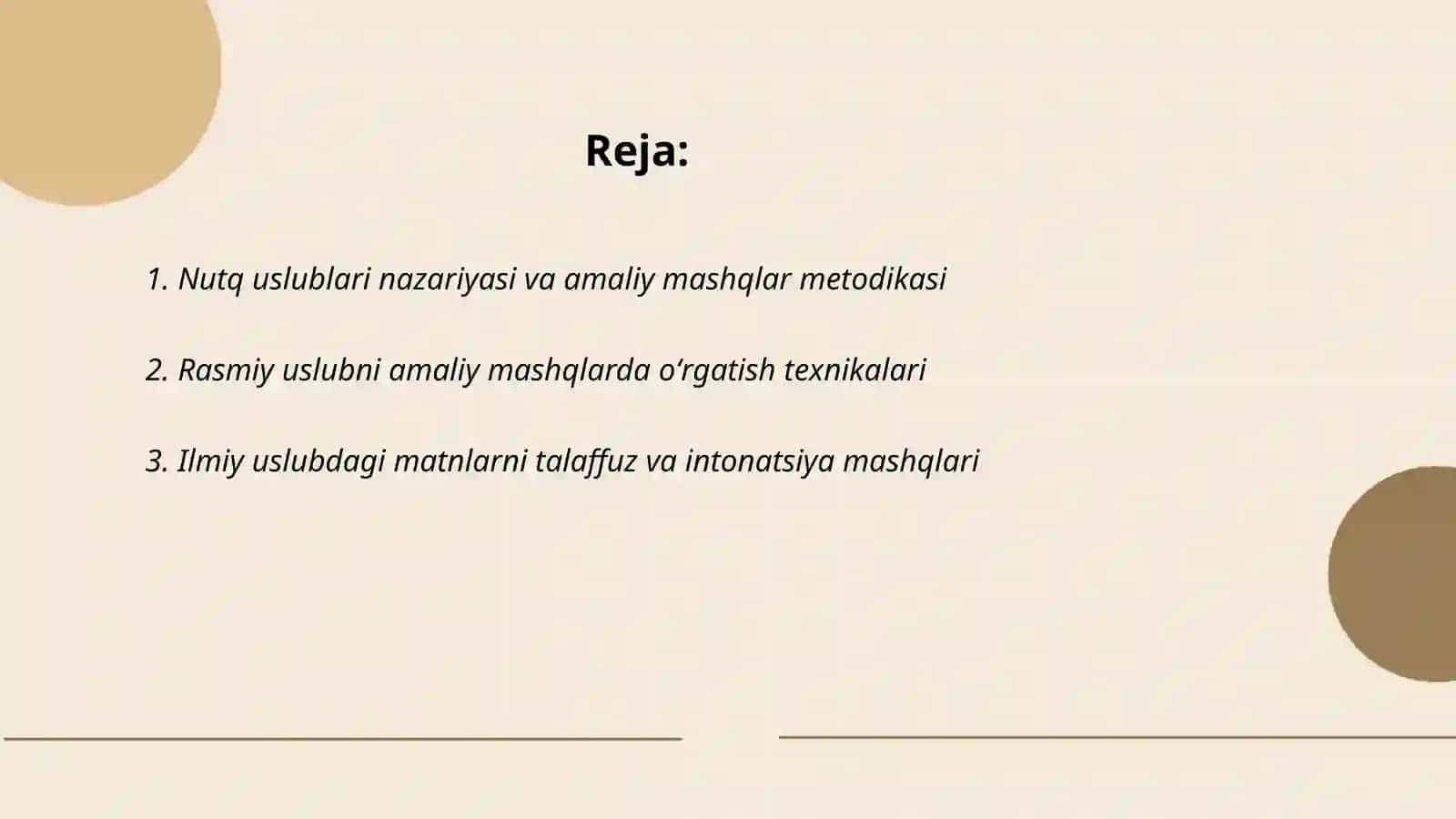 Oʻzbek tili nutq uslublarini amaliy mashqlarida oʻrganish 2