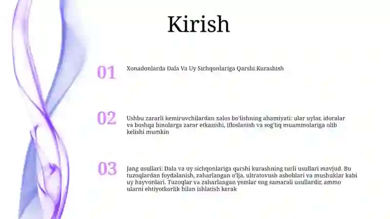 Xonadonlarda Dala Va Uy Sichqonlariga Qarshi Kurashish 2