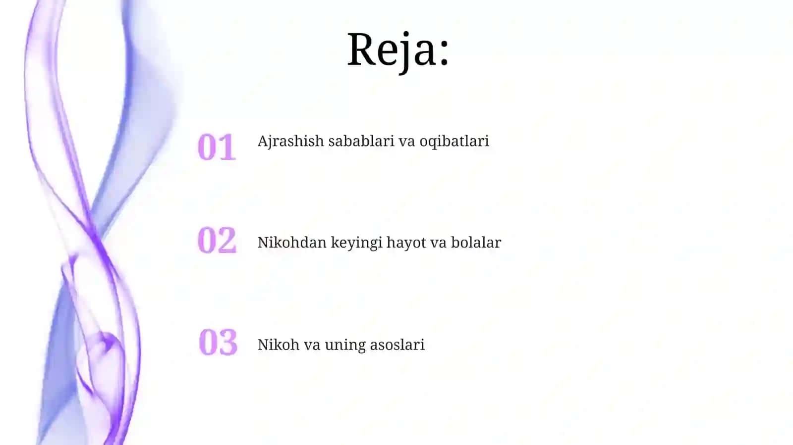 Nikoh va uning asoslari 2