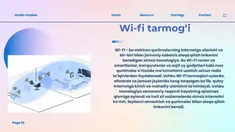 Wi-fi, Bluetooth, tarmoq kabellari 2