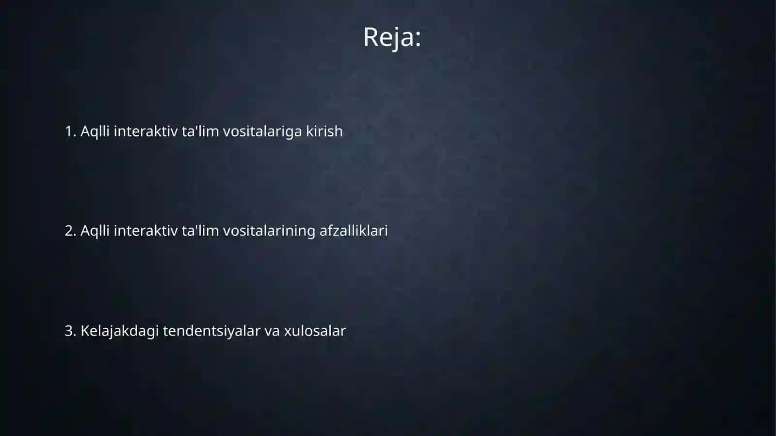 SMART interaktiv ta’lim vositalari haqida taqdimot tayyorlash 2