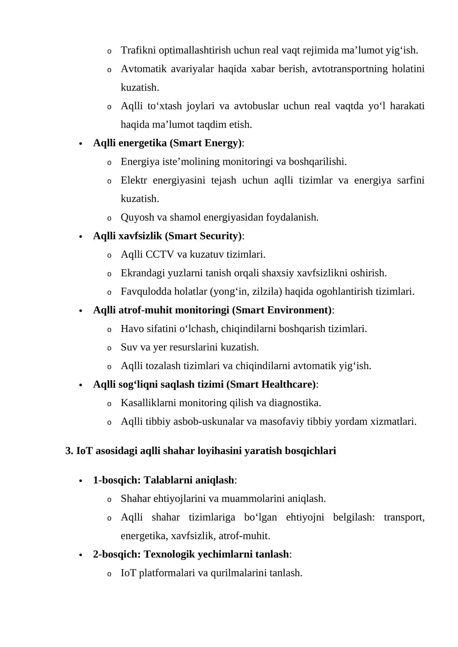 IoT asosida aqlli shahar loyihasini ishlab chiqish 2
