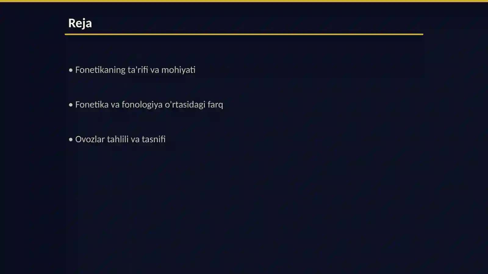 Fonetika haqida ma'lumot. Fonetika va uning turlari 2