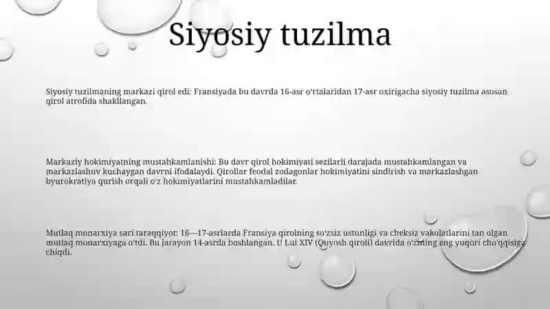 Xvi Xvii Asirning Birinchi Yarmida Fransiya 2