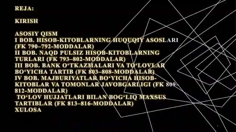 Hisob-kitoblar 2