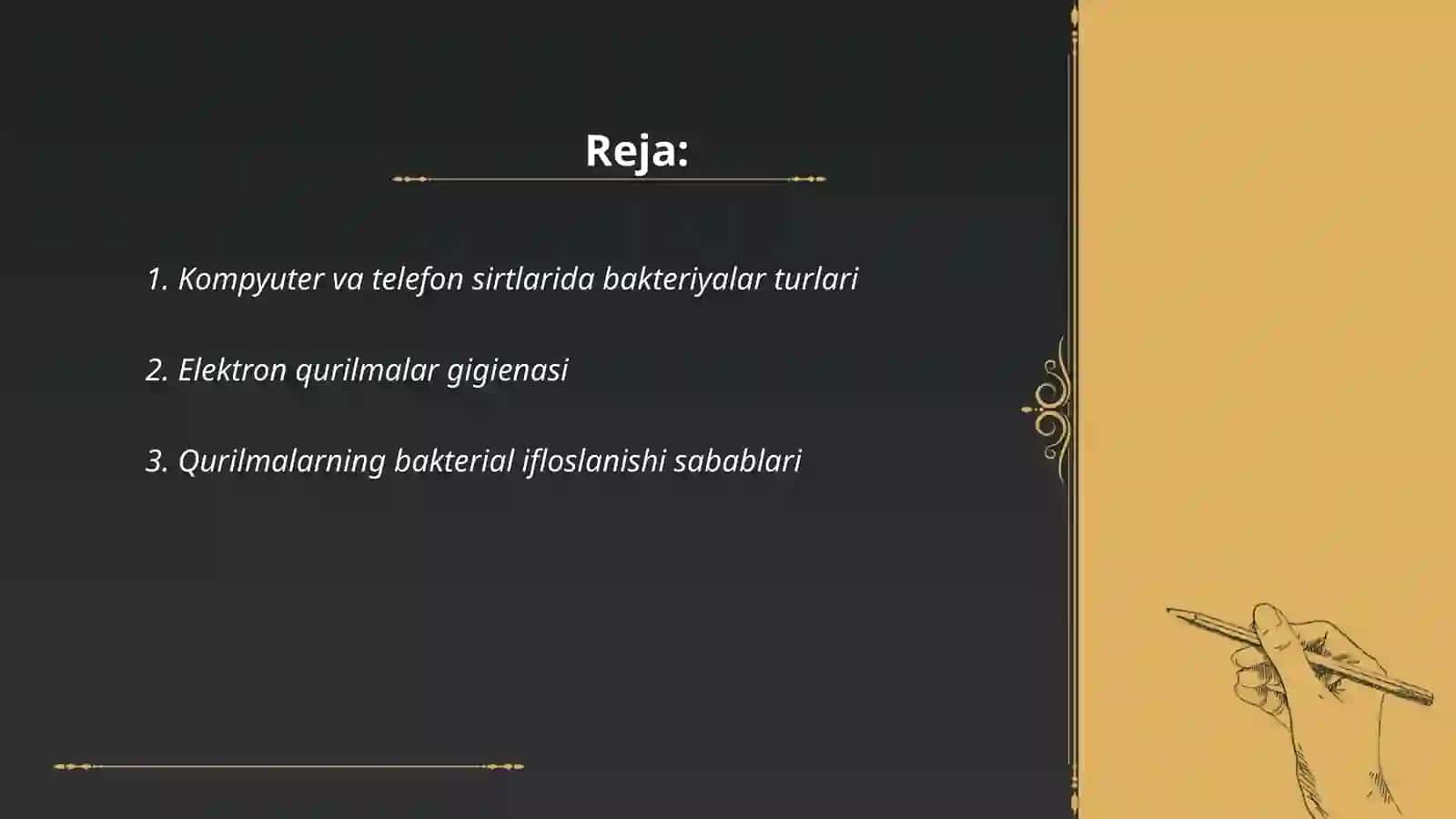 Kompyuter va telefonlarning bakterial kontaminasiyasi 2