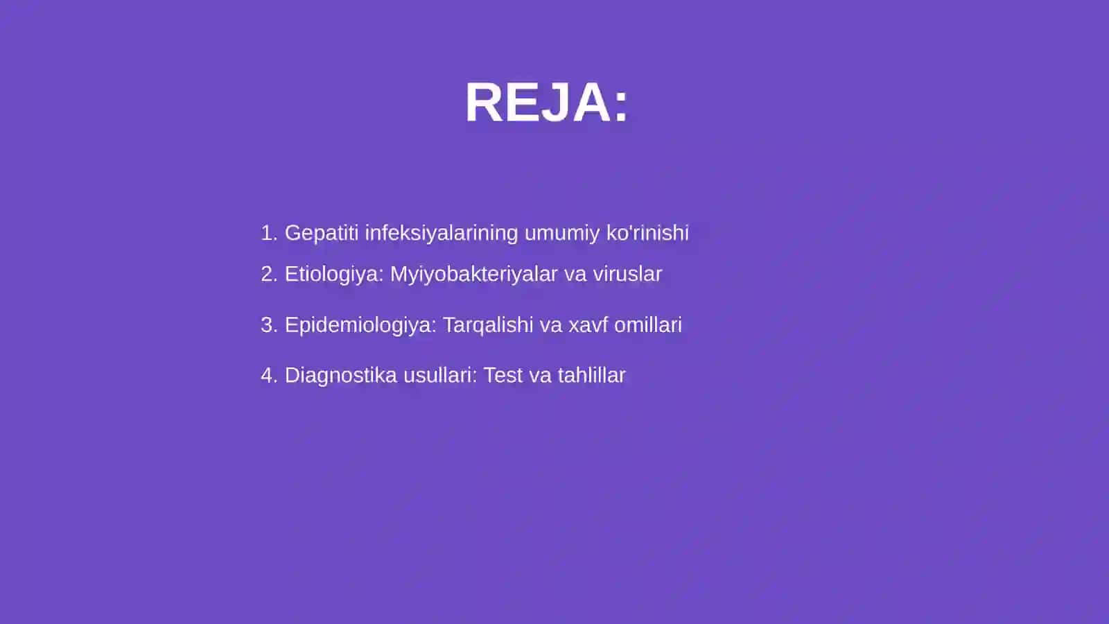 Gerpetik infeksiyasilar. Etiologiyasi, epidemiologiyasi, diagnostikasi, klinikasi va davolash 2