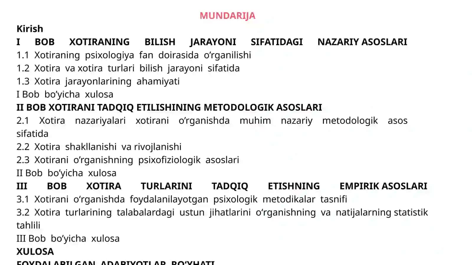 TURLI XOTIRA SHAKLLARINING IJTIMOIY-PSIXOLOGIK TAFOVUTLARI (TURLIYOʻNALISHTALABALARI MISOLIDA) 2