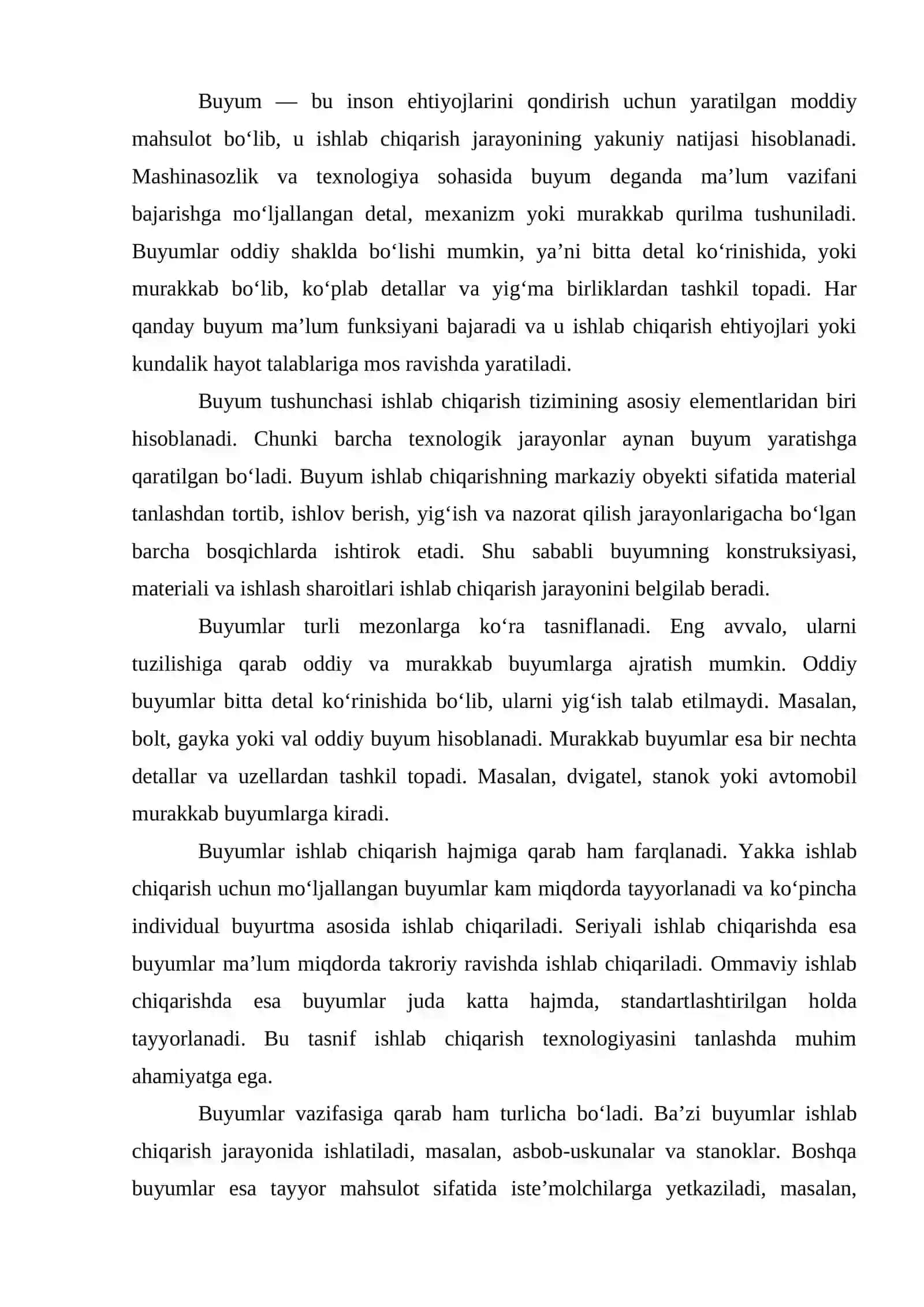 BUYUM VA UNING ELEMENTLARI 2
