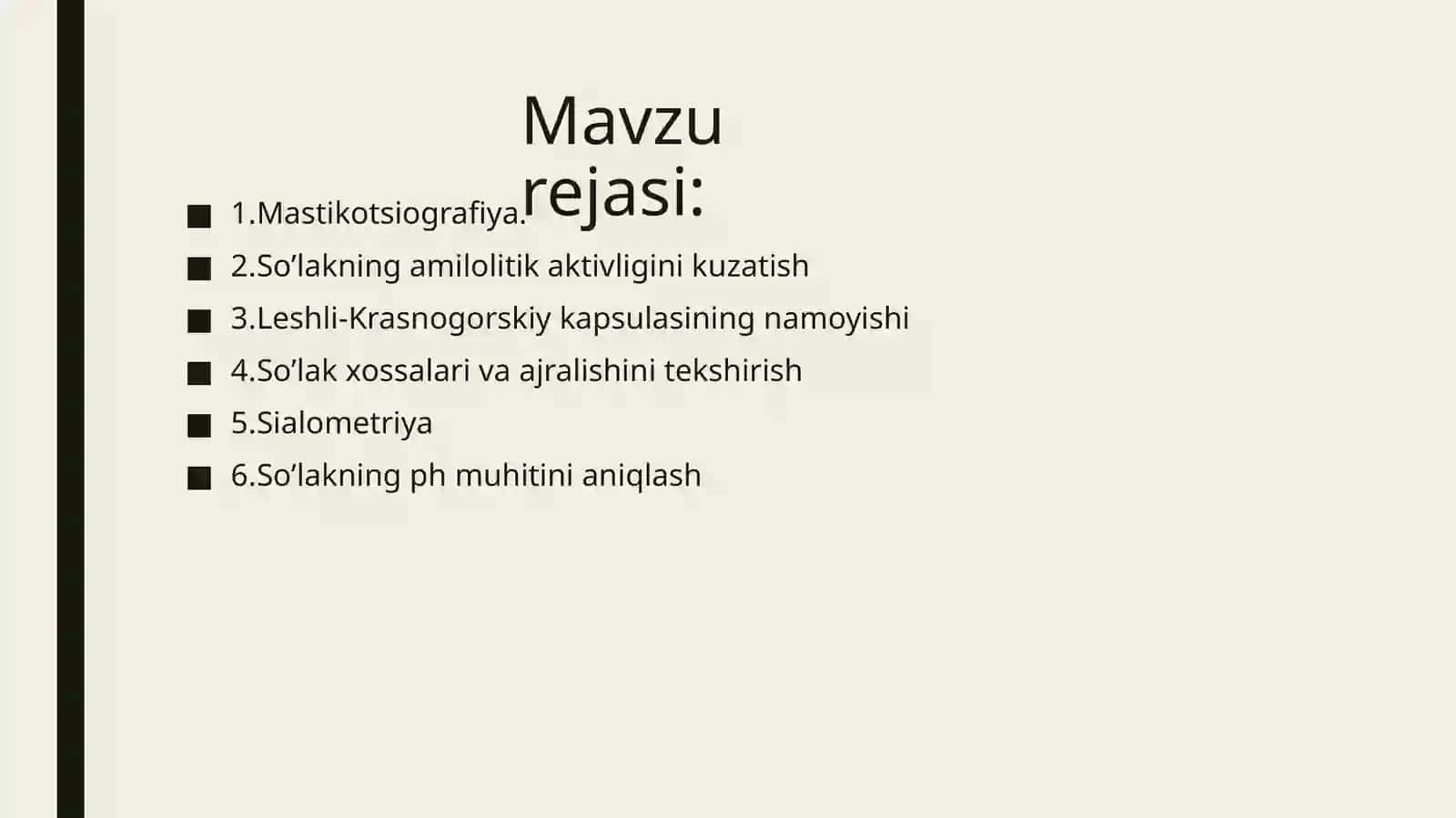 Og’iz bo’shlig’i hazm qilish jarayonini o’rganish 2