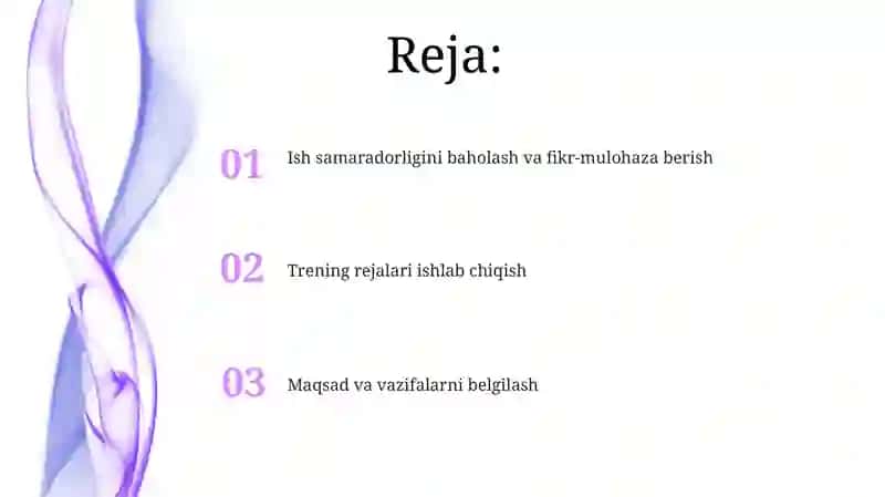 Sport mashgʻulotlariga oʻrgatish metodikasi 2