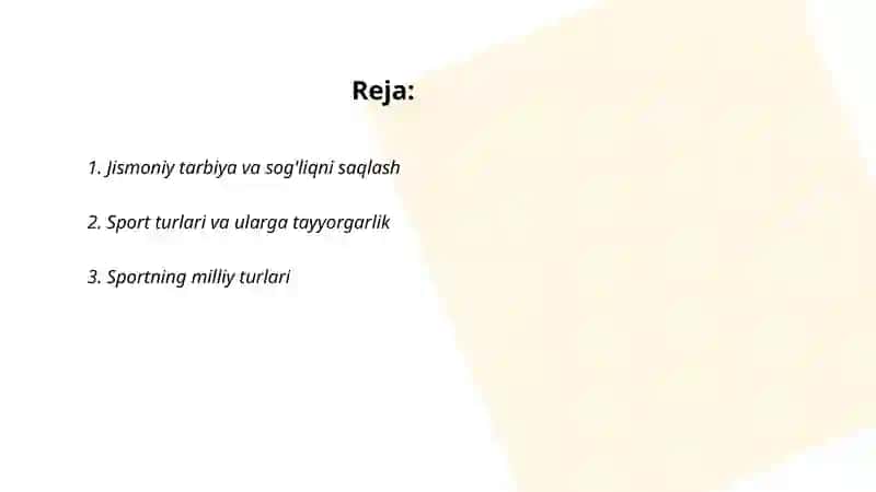 Jismoniy va estetik tarbiya 2