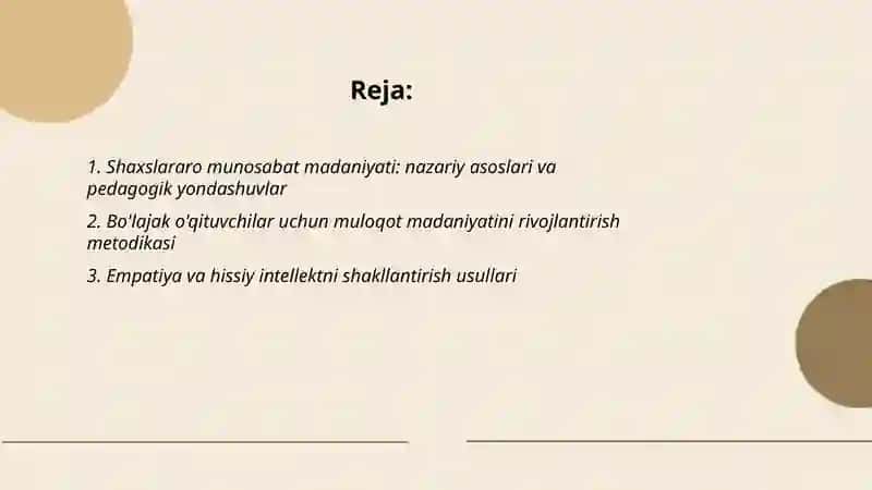 Bo'lajak o'qituvchilarda shaxslararo munosabat madaniyatini shakllantirish 2