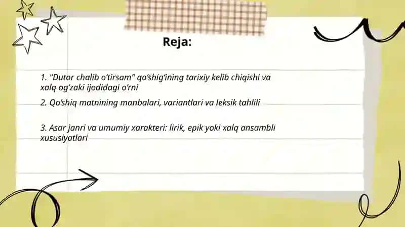 Dutor chalib o’tirsam 2