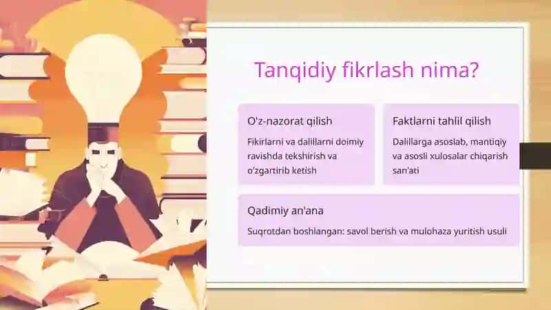 Huquqshunos faoliyatida tanqidiy fikrlashning ahamiyati 2
