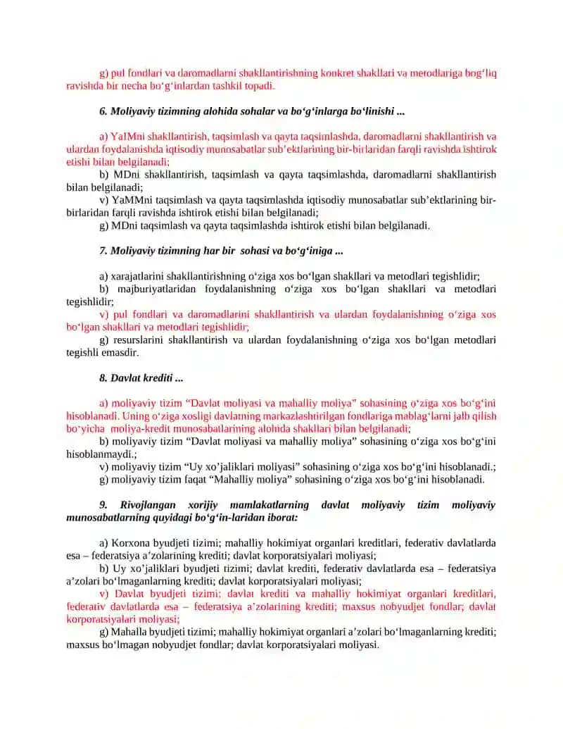 Moliyaviy tizim 2