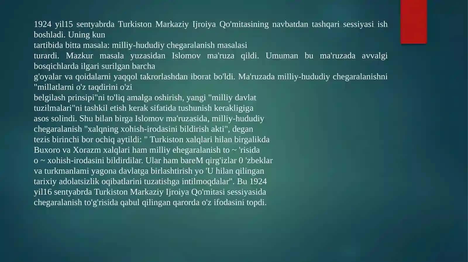 O‘zbekiston (1924-1991-yy) ning tarixiy geografiyasi 2
