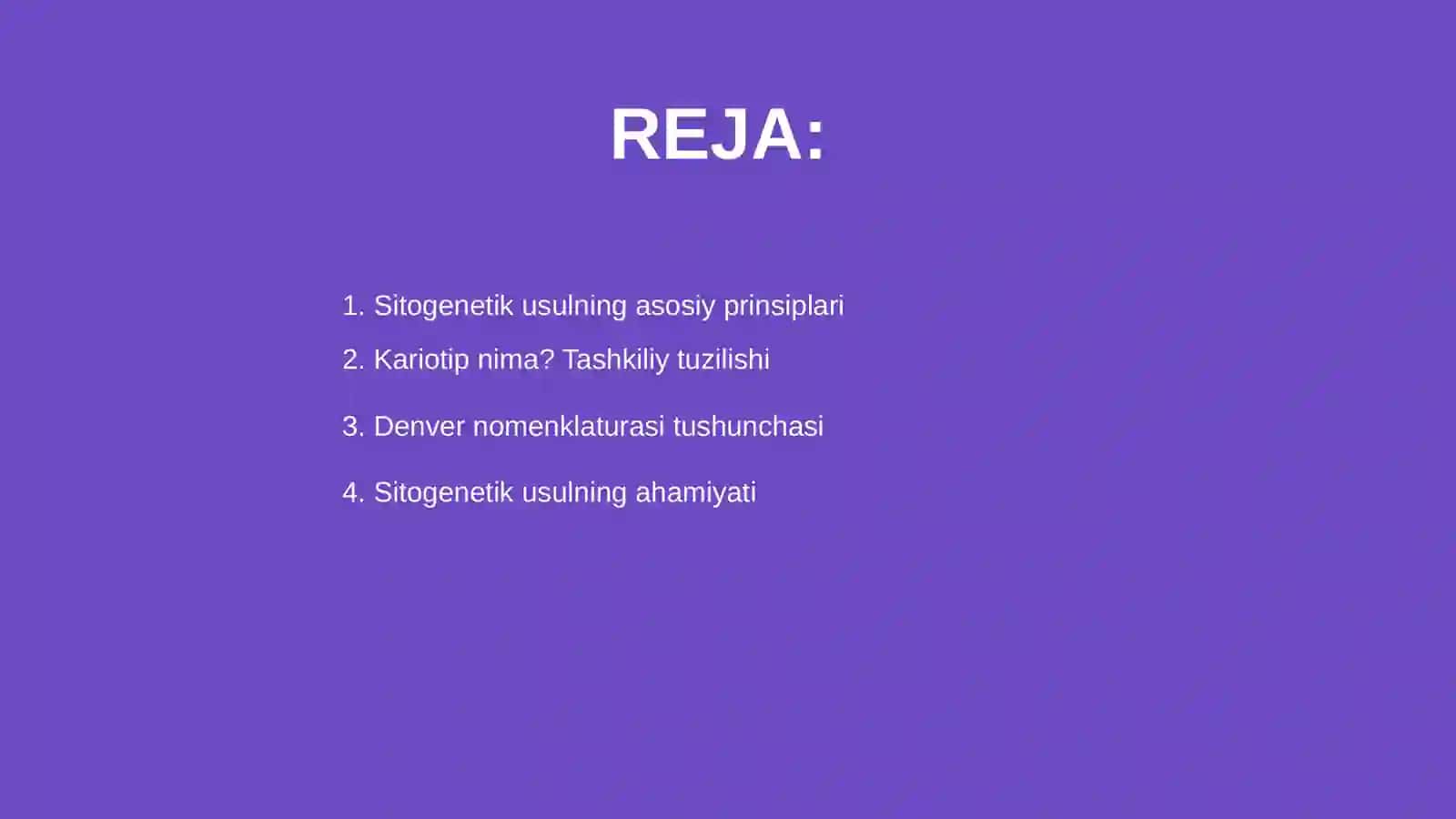Sitogenetik usul 2