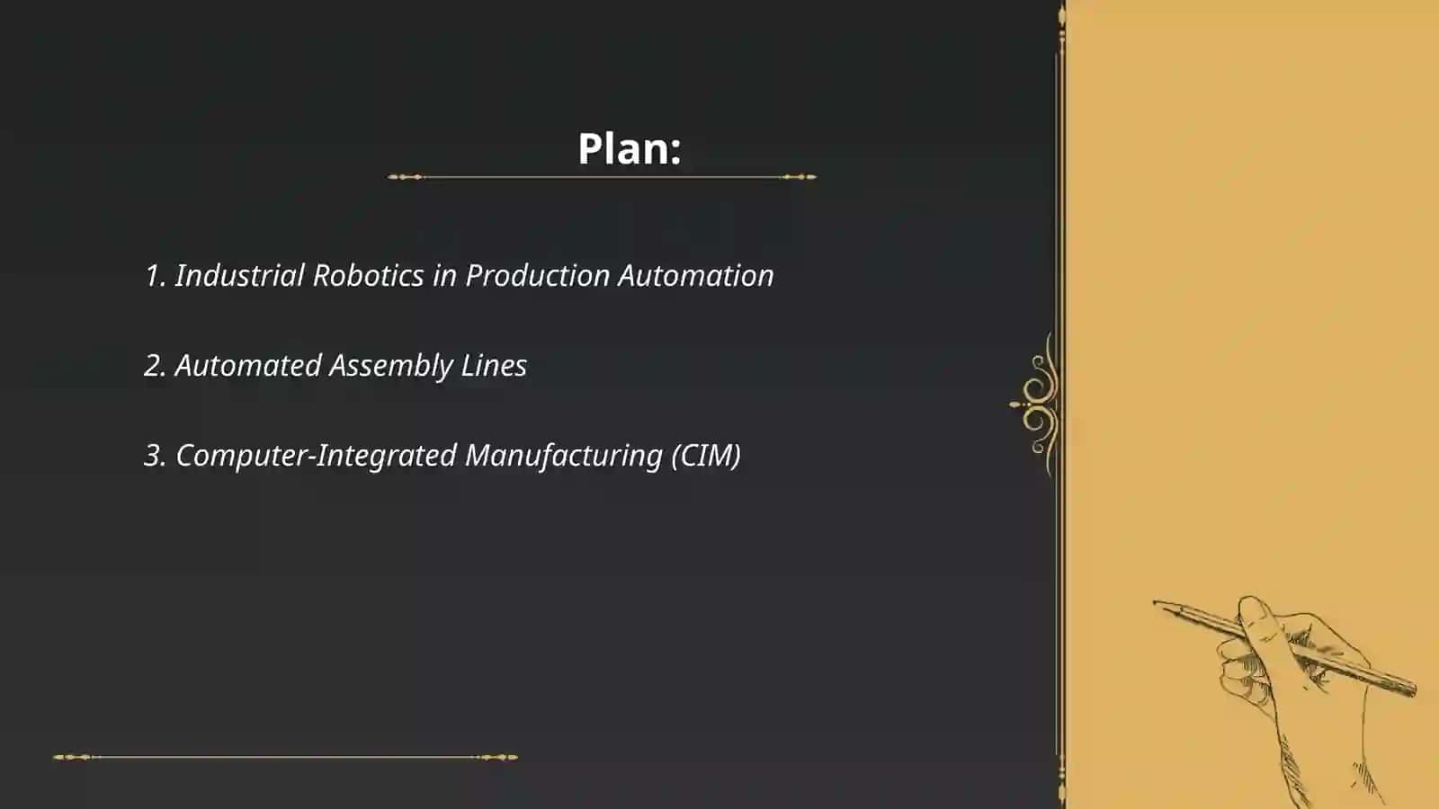 Production and automation of technological processes 2