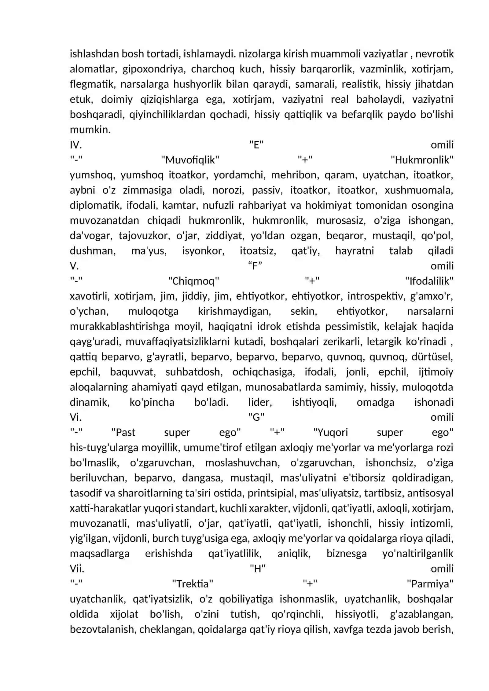 Umumiy psixalogiya fanidan tayyorlagan 1-MUSTAQIL ISHI 2