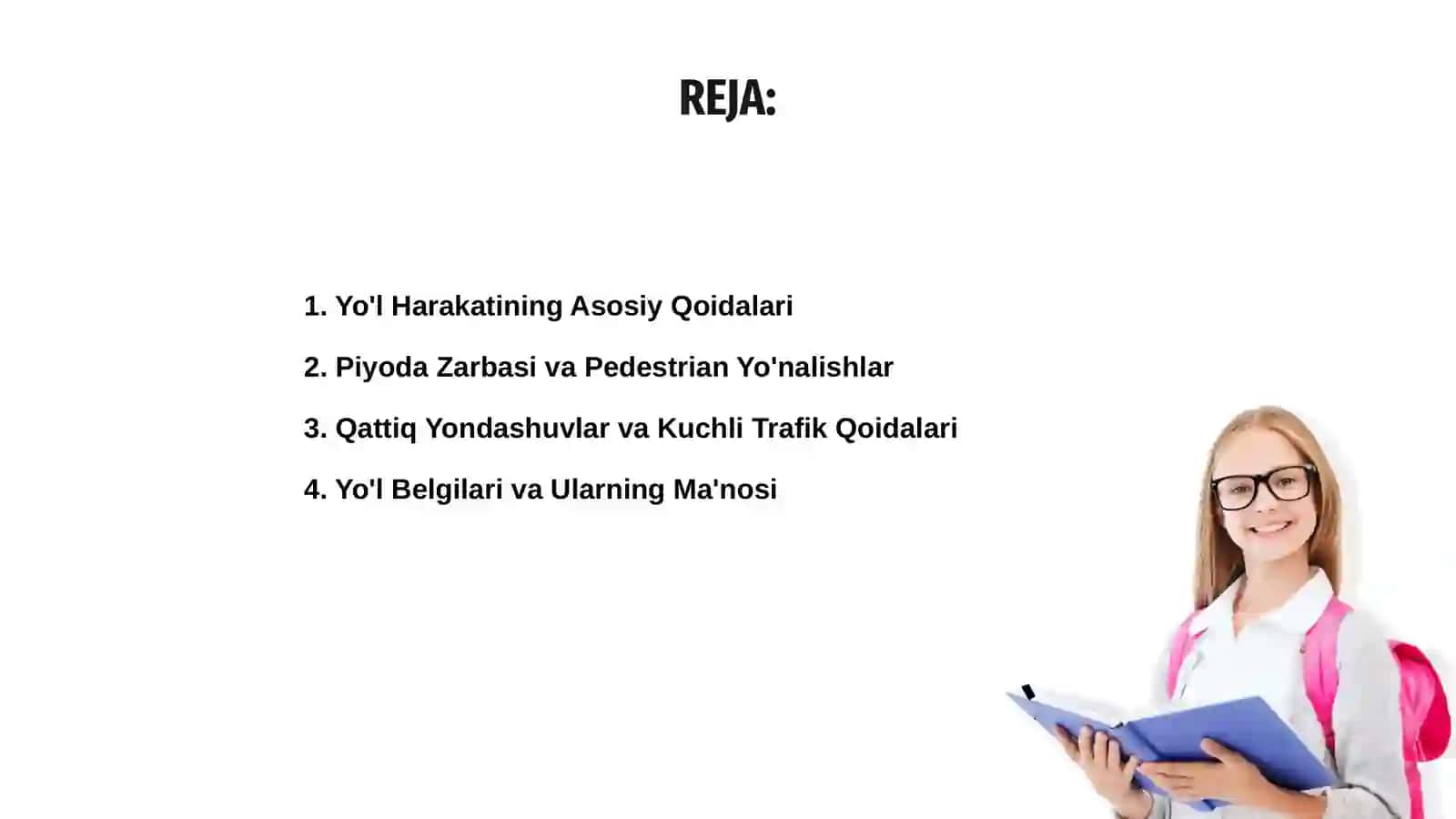 Yo'l harakat qoidalari 2
