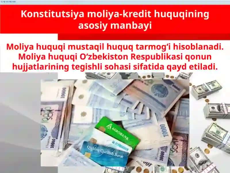 O‘zbekistonda moliya-kredit tizimi 2