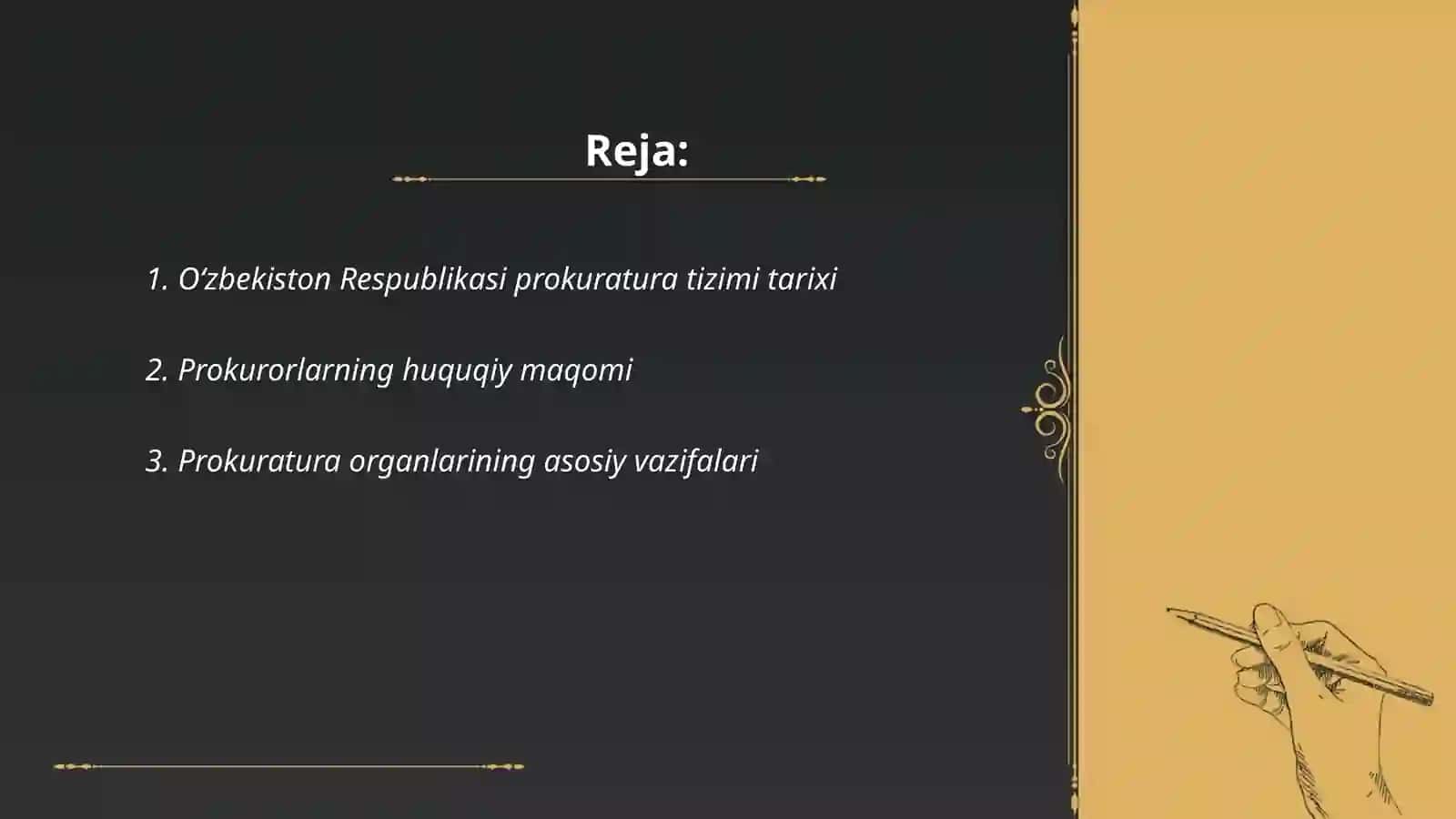 Oʻzbekiston Respublikasi prokuratura tizimi tarixi 2