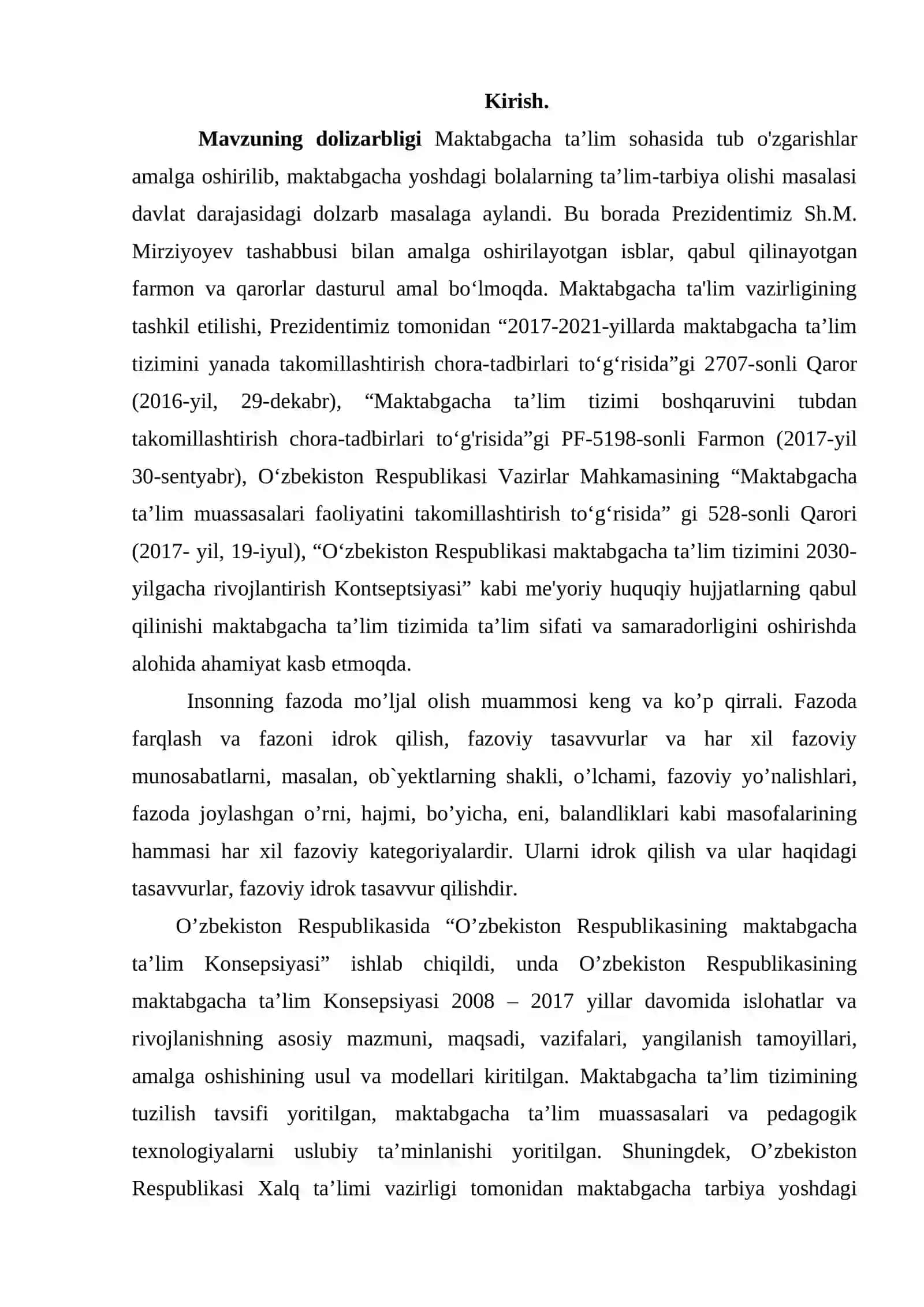 MAKTABGACHA TAʼLIM TASHKILOTLARIDA BOLALARNI MATEMATIK BILIMLARIGA QOʻYILADIGAN MINIMAL TALABLAR 2