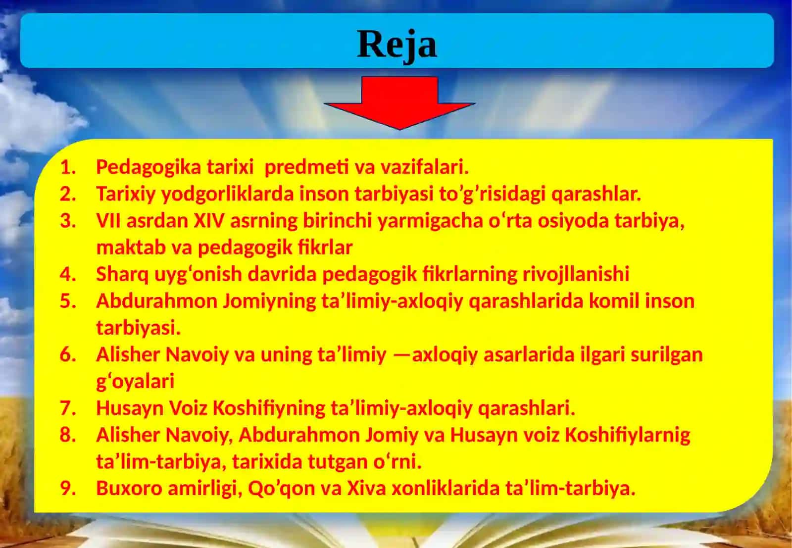 ANTIK DAVRDAN VII ASRGACHA TARBIYA VA PЕDAGOGIK FIKRLAR 2