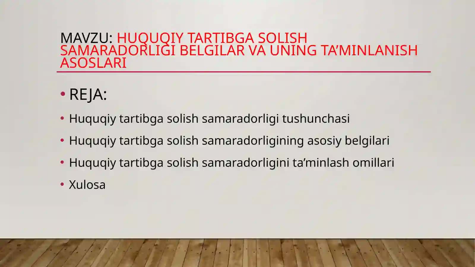 huquqiy tartibga solish tushunchasi belgilari 2