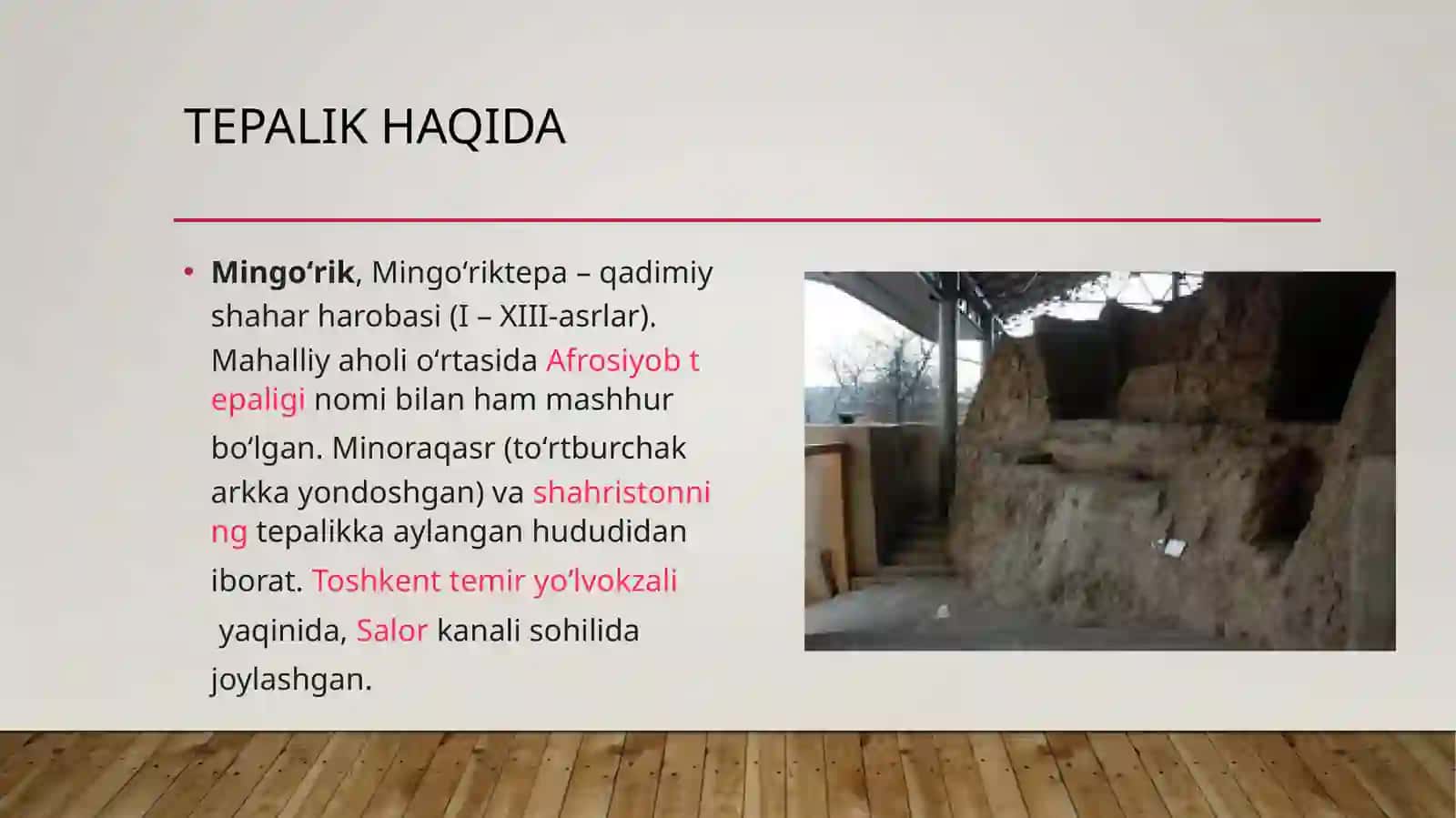 Ming O’rik yodgorligi 2