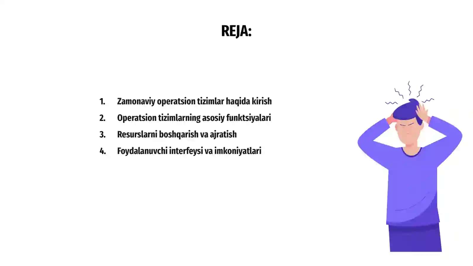 Zamonaviy operatsion tizimlar 2