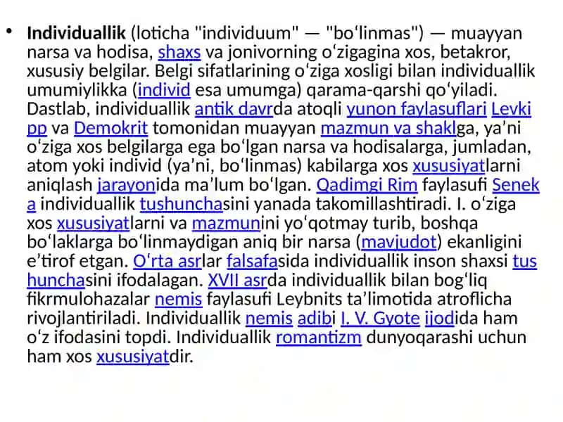 individual xususiyatlar  rezistentlik adaptatsiya 2