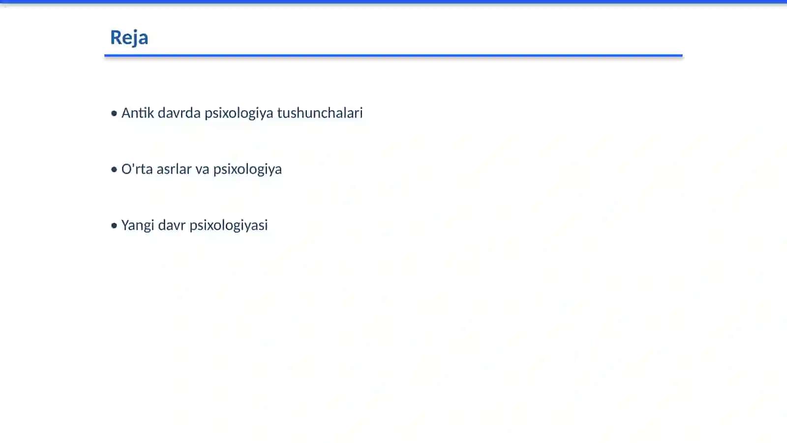 Psixologiya fanining shakllanish bosqichlari(antik davrdan zamonaviy davrgacha ) 2