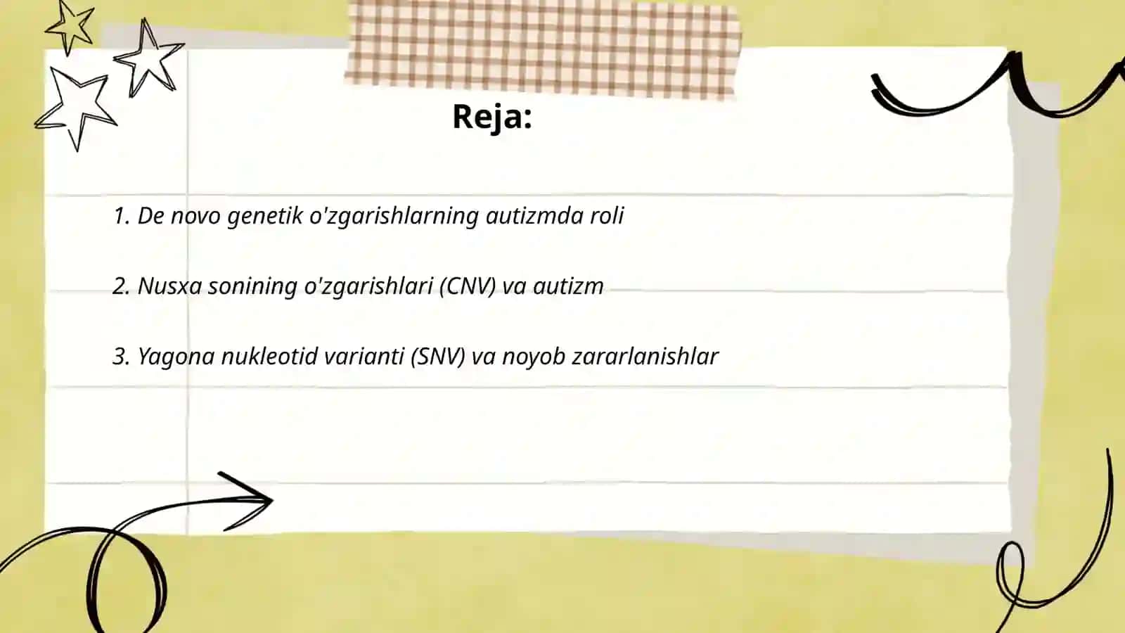 Autizmning genomik anomaliyalari 2